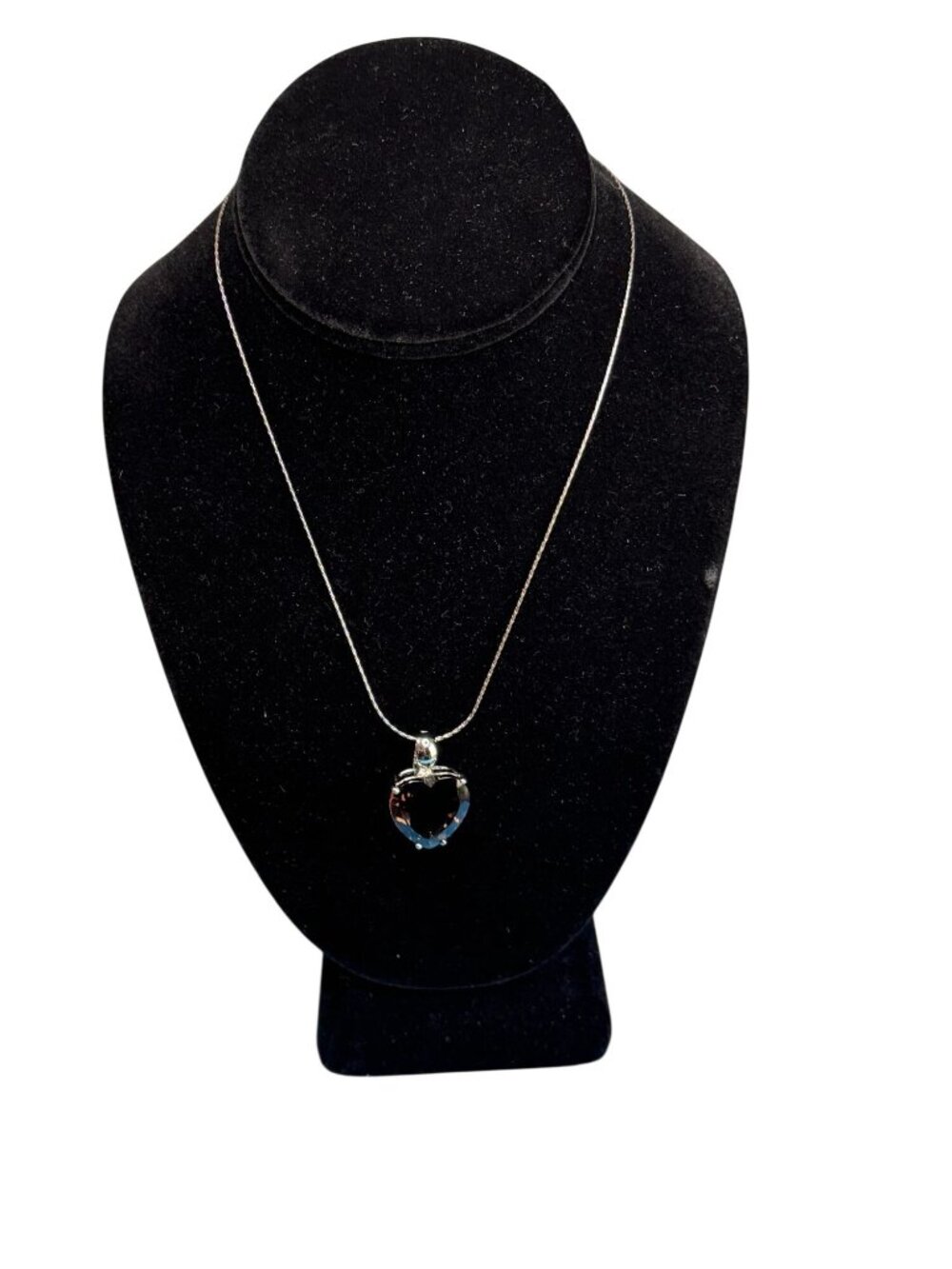 Chateau D'Argent David Sigal Smoky Quartz Heart Sterling Pendant Canada - Picture 9 of 9